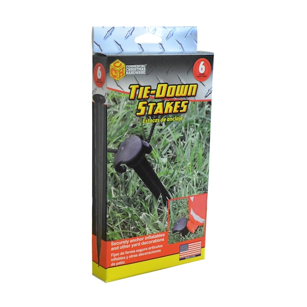Adams Adams 7 in. Tie-Down Stakes 6 pk 5560-99-5635 - main